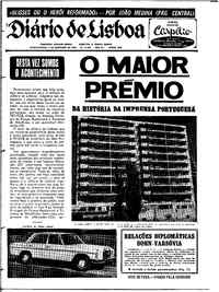 Segunda,  7 de Dezembro de 1970 (1ª edição)