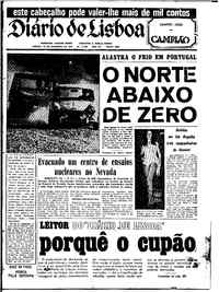 Sábado, 19 de Dezembro de 1970 (1ª edição)