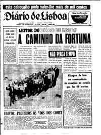 Domingo,  3 de Janeiro de 1971 (1ª edição)