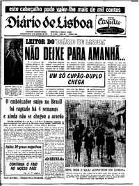 Segunda,  4 de Janeiro de 1971 (1ª edição)