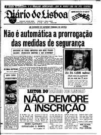 Quarta, 6 de Janeiro de 1971 (2ª edição)