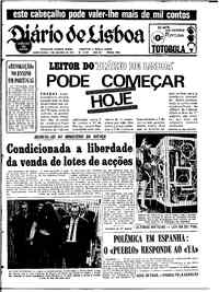 Quinta,  7 de Janeiro de 1971 (2ª edição)