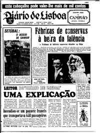 Sábado,  9 de Janeiro de 1971 (2ª edição)