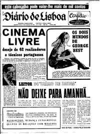 Segunda, 18 de Janeiro de 1971 (1ª edição)