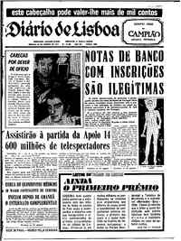 Sábado, 30 de Janeiro de 1971 (1ª edição)