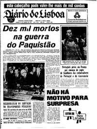 Sábado, 27 de Março de 1971 (2ª edição)