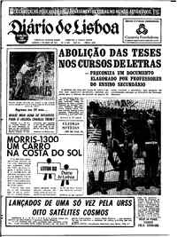 Sábado,  8 de Maio de 1971 (2ª edição)