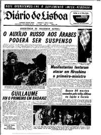 Sexta,  6 de Agosto de 1971 (1ª edição)