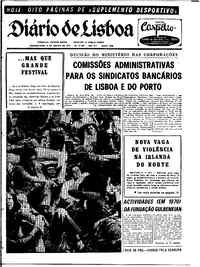 Segunda,  9 de Agosto de 1971 (1ª edição)