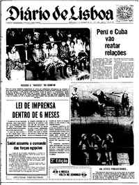 Sexta,  5 de Novembro de 1971 (2ª edição)