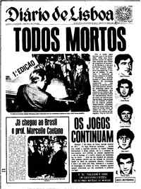 Quarta,  6 de Setembro de 1972 (1ª edição)