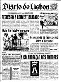 Quarta, 27 de Setembro de 1972 (1ª edição)