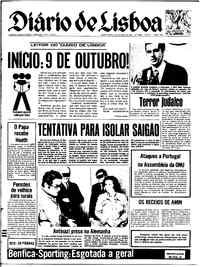 Quarta,  4 de Outubro de 1972