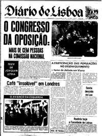 Segunda, 11 de Dezembro de 1972