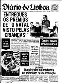 Quarta, 20 de Dezembro de 1972