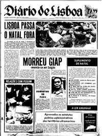 Sábado, 23 de Dezembro de 1972