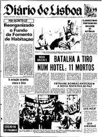 Segunda,  8 de Janeiro de 1973