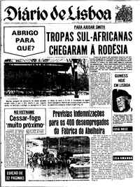 Sexta, 19 de Janeiro de 1973