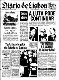 Quinta, 25 de Janeiro de 1973