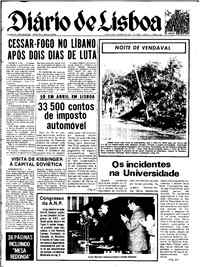 Sexta,  4 de Maio de 1973