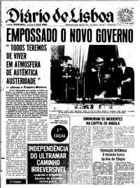 Quinta, 18 de Julho de 1974 (2ª edição)