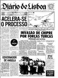 Sábado, 20 de Julho de 1974 (2ª edição)