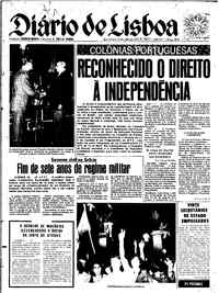 Quarta, 24 de Julho de 1974 (1ª edição)