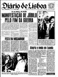 Segunda, 29 de Julho de 1974 (1ª edição)