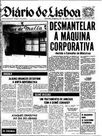 Quarta,  7 de Agosto de 1974 (1ª edição)