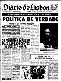 Segunda, 19 de Agosto de 1974 (2ª edição)