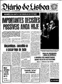 Sexta, 23 de Agosto de 1974 (1ª edição)