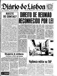 Quinta, 29 de Agosto de 1974 (2ª edição)