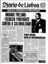 Segunda,  9 de Setembro de 1974 (2ª edição)