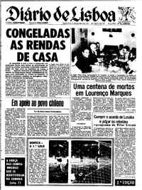 Quarta, 11 de Setembro de 1974 (2ª edição)