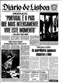 Quarta, 18 de Setembro de 1974 (1ª edição)