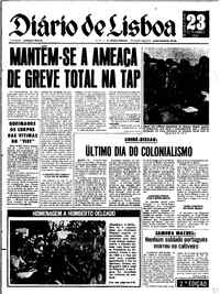 Segunda, 23 de Setembro de 1974 (2ª edição)