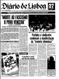 Sexta, 27 de Setembro de 1974 (1ª edição)