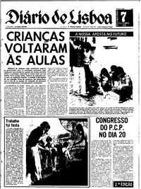 Segunda,  7 de Outubro de 1974 (2ª edição)