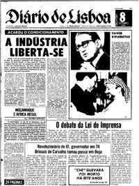 Terça,  8 de Outubro de 1974 (1ª edição)