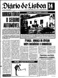 Segunda, 14 de Outubro de 1974 (1ª edição)