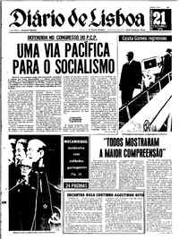 Segunda, 21 de Outubro de 1974 (1ª edição)