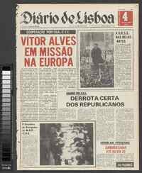 Segunda,  4 de Novembro de 1974 (1ª edição)