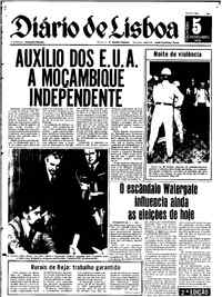 Terça,  5 de Novembro de 1974 (2ª edição)