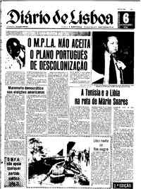 Quarta,  6 de Novembro de 1974 (2ª edição)