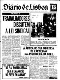 Quarta, 13 de Novembro de 1974 (2ª edição)