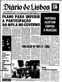 Sexta, 15 de Novembro de 1974 (1ª edição)