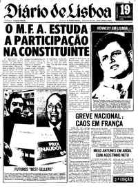 Terça, 19 de Novembro de 1974 (2ª edição)