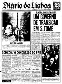 Sábado, 23 de Novembro de 1974 (1ª edição)