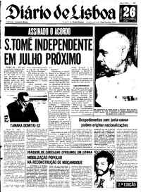 Terça, 26 de Novembro de 1974 (2ª edição)