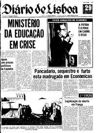 Sexta, 29 de Novembro de 1974 (2ª edição)